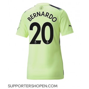 Manchester City Bernardo Silva #20 Tredje Matchtröja Dam 2022-23 Kortärmad
